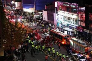 韩国踩踏事故死亡人数升至155人2名宁波人不幸遇难家属已赴韩
