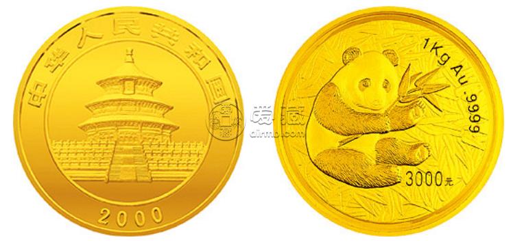 2000年熊猫金币回收价目表2000年熊猫金币一套
