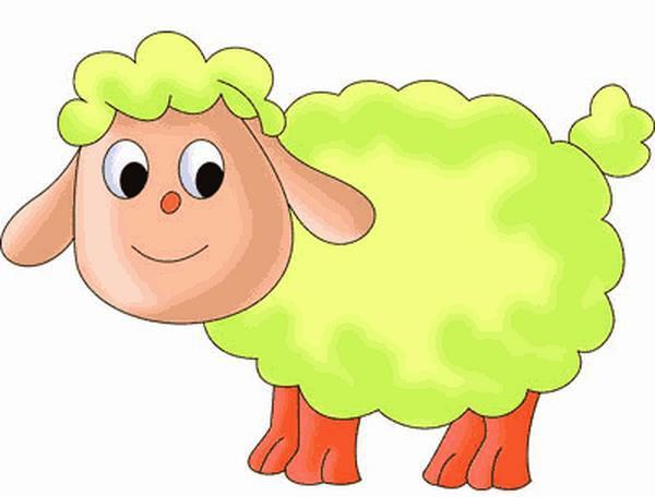 卡通卡通羊简笔画透明图怎样画羊的简笔画十二生肖之八小羊简笔画,羊