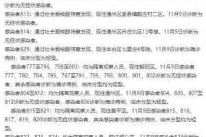 北京9日新增57例本土感染者其中社会面筛查人员4例